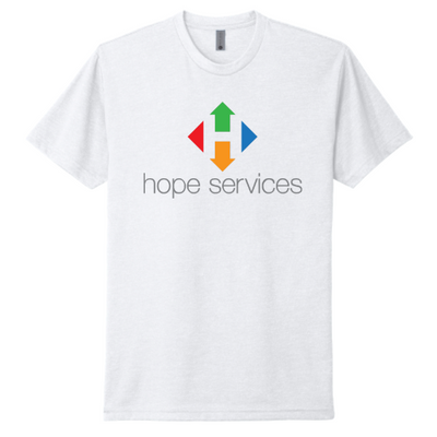 HopeServices - Next Level Unisex CVC T-Shirt - v1