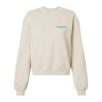 Listen Hear - American Apparel ReFlex Women's Fleece Crewneck Sweatshirt