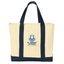 St. Anthony of Padua - Port & Company 2-Tone Shopping Tote Embroidery