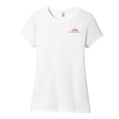 Rocky Mountain Tiny Homes - District Made Ladies Perfect Tri Crew Tee v3