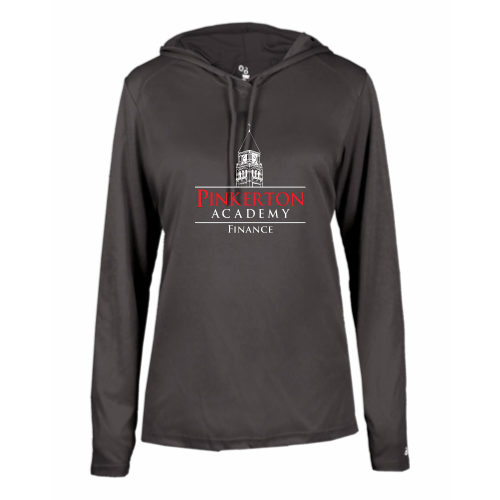 Pinkerton Finance - B-Core L/S Women's Hood Tee