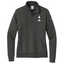 LaunchX - Nike Ladies Club Fleece Sleeve Swoosh 1/2-Zip