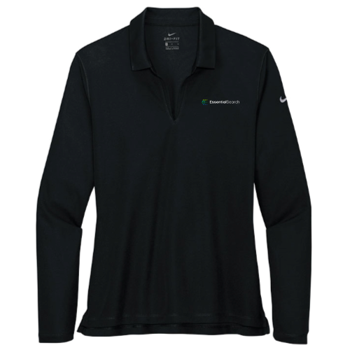 EssentialSearch - Nike - Ladies Dri-FIT Long Sleeve Polo v1