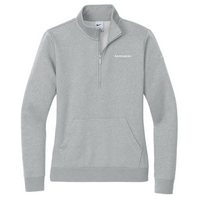 BarnabasCapital - Nike Ladies Club Fleece Sleeve Swoosh 1/2-Zip
