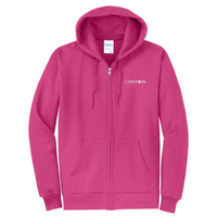 Careworkus - Port & Company Classic Full-Zip Hooded Sweatshirt