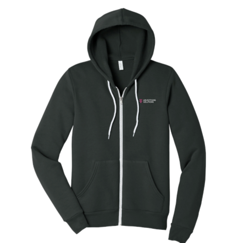 TMobileAdvertisingSolutions - Unisex Sponge Fleece Full-Zip Hooded Sweatshirt