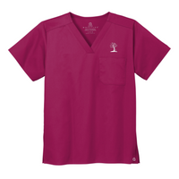 EssentialSpeech - WonderWink Unisex WorkFlex Chest Pocket V-Neck Top