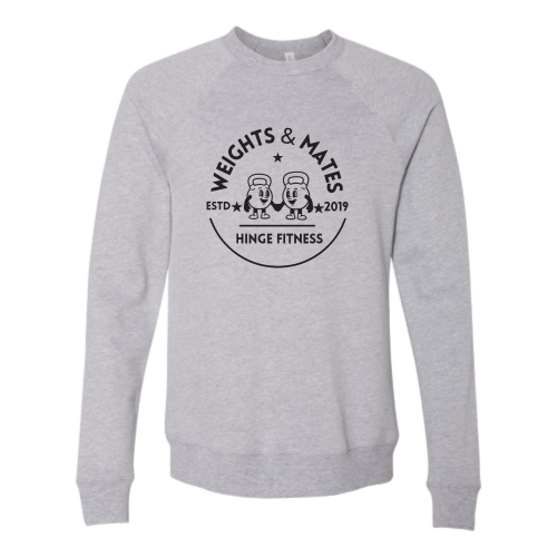 Hinge Fitness - Bella + Canvas Unisex Sponge Fleece Crewneck Sweatshirt v2