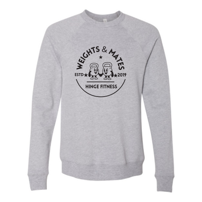 Hinge Fitness - Bella + Canvas Unisex Sponge Fleece Crewneck Sweatshirt v2