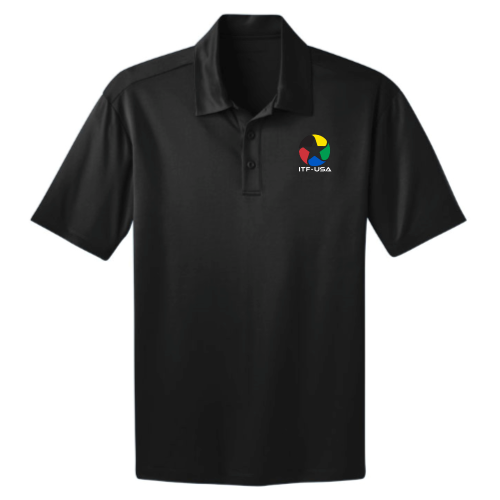 ITF-USA - Port Authority Men's Silk Touch Performance Polo v1