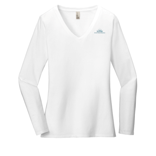 Rocky Mountain Tiny Homes - District Women’s Very Important Tee Long Sleeve V-Neck v2