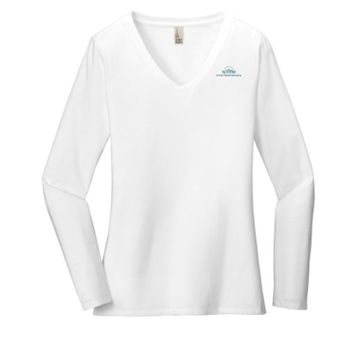 Rocky Mountain Tiny Homes - District Women’s Very Important Tee Long Sleeve V-Neck v2