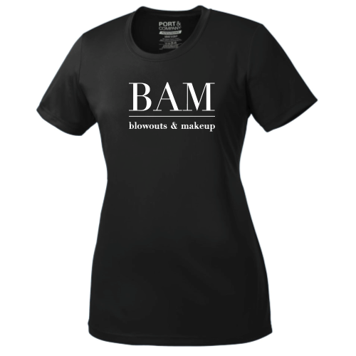 BamBeautyBar - Port & Company Ladies Essential Performance Tee
