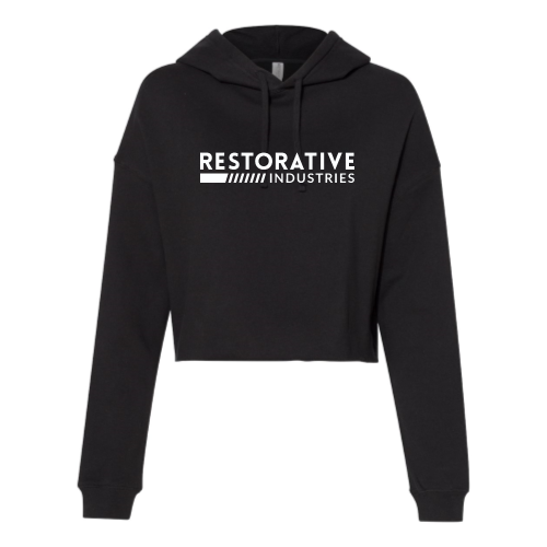 RestorativeIndustries - Independent Trading Women's Crop Hoodie
