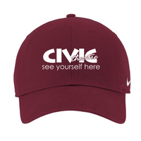CivicTheatreMerch - Nike Heritage Cotton Twill Cap