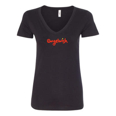 Angelwish Next Level Womens V-Neck 1540