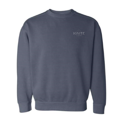 Ignite Living - Pigment-Dyed Crewneck Sweatshirt