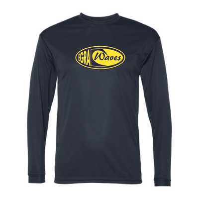 EgraWaves - Long Sleeve Performance T-Shirt