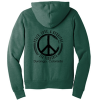 ZiaTaqueria - Unisex Poly/Cotton Hooded Pullover Sweatshirt