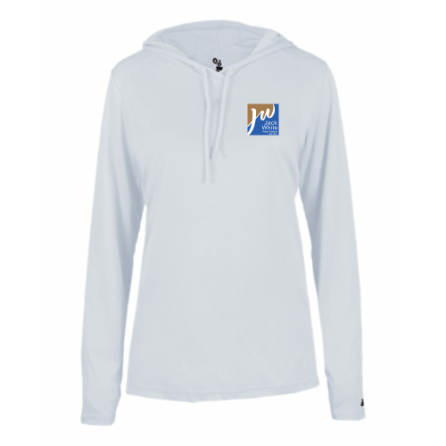 Jack White Real Estate - B-Core L/S Women's Hood Tee v2