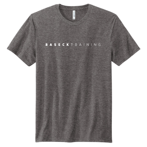 BaseckTraining - Volunteer Knitwear Tri Tee USA-Made