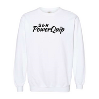S&HPowerquip - Pigment-Dyed Crewneck Sweatshirt