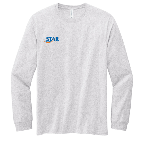 StarAutismSupport- Volunteer Knitwear Chore Long Sleeve Tee USA-Made