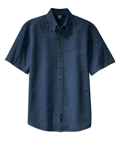 Port & Company Short Sleeve Value Denim Shirt SP11