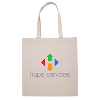 HopeServices - Midweight Recycled Tote Bag - v1