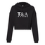 T&A Garage - Independent Trading Women's Crop Hoodie