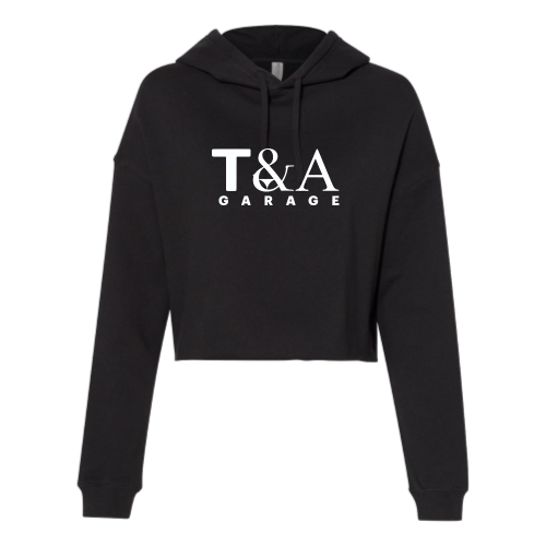 T&A Garage - Independent Trading Women's Crop Hoodie