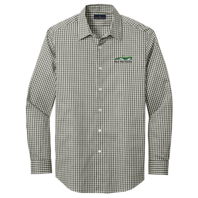 BackNineGreens - Brooks Brothers - Men's Tech Stretch Pattern Shirt
