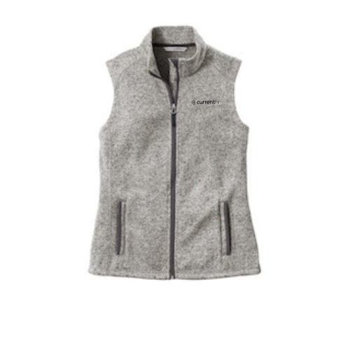 CurrentHR Ladies Sweater Fleece Vest