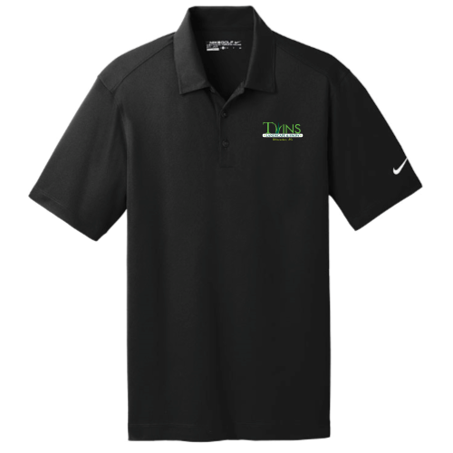 Twins Lawn Service - Nike Dri-FIT Vertical Mesh Polo
