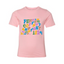 FerrisCoffee - Youth Premium Short Sleeve Crew - YOUTH - Warp Colorful