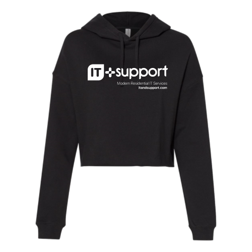 ITandSupport - Independent Trading Women's Crop Hoodie