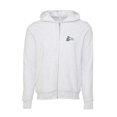 Zu - Unisex Sponge Fleece Full-Zip Hooded Sweatshirt
