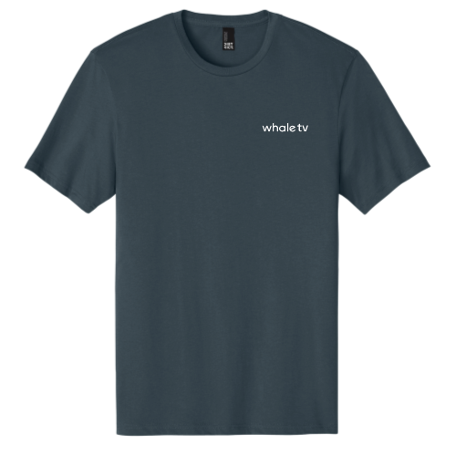 WhaleTV - District Made Mens Perfect Weight Crew Tee