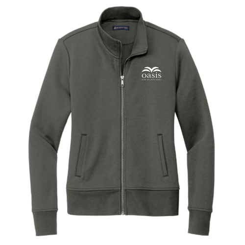 OasisSeniorAdvisors - Brooks Brothers Women's Double-Knit Full-Zip v1