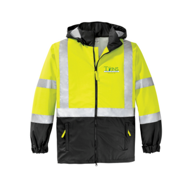 Twins Lawn Service - CornerStone ANSI 107 Class 3 Safety Windbreaker