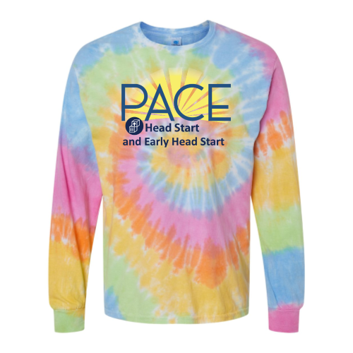 PACE - Tie-Dyed Long Sleeve T-Shirt v1