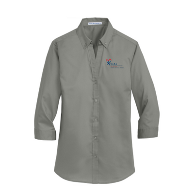 SeventhCircuit Port Authority - Ladies Three-Quarter Sleeve Shirt