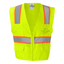 ThreeSixteen-MD - Solid Front Safety Vest With Mesh Back