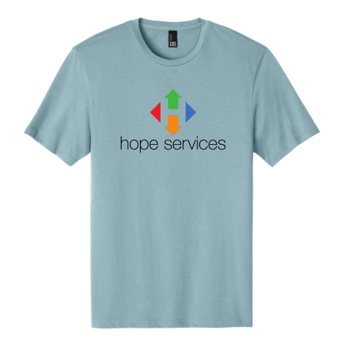HopeServices - District Made Mens Perfect Weight Crew Tee