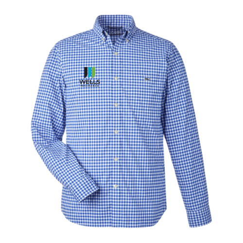 Wells Insurance - Vineyard Vines Men's Nylon Gingham Shirt
