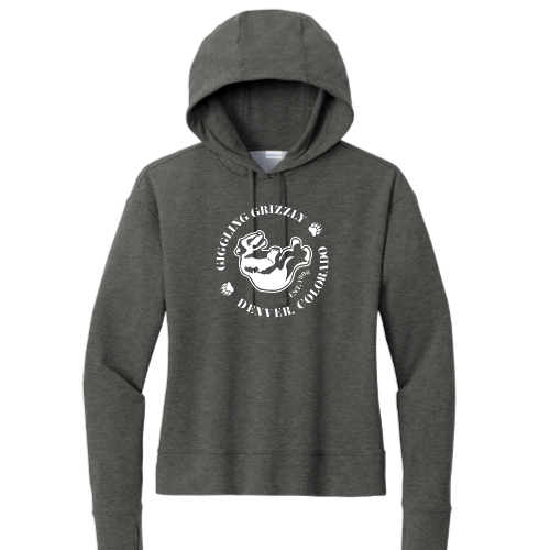 GigglingGrizzly - Sport-Tek Ladies Sport-Wick Flex Fleece Pullover Hoodie - v1