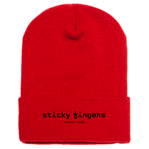 StickyFingersEss Cuffed Knit Beanie