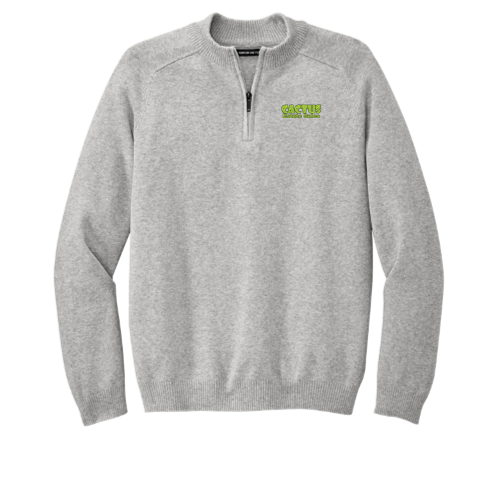 CactusEstateSales - MercerMettle - Men's Quarter-Zip Sweater
