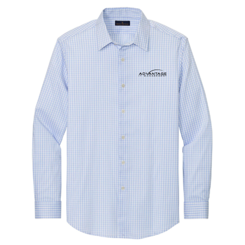 AdvantageITManagement - Brooks Brothers Tech Stretch Patterned Shirt v2