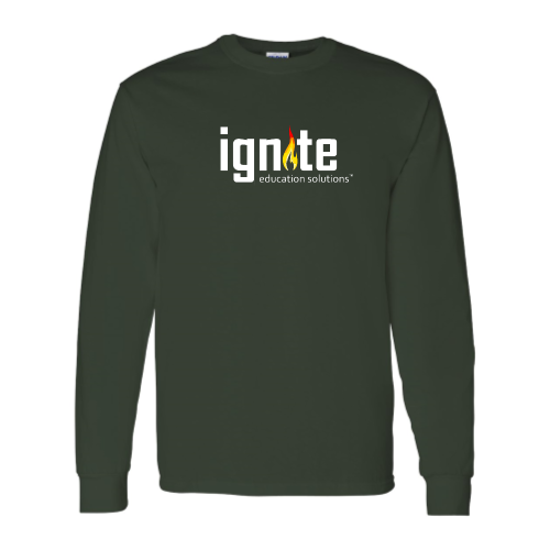 Ignite - Gildan Unisex Heavy Cotton Long Sleeve T-Shirt v2